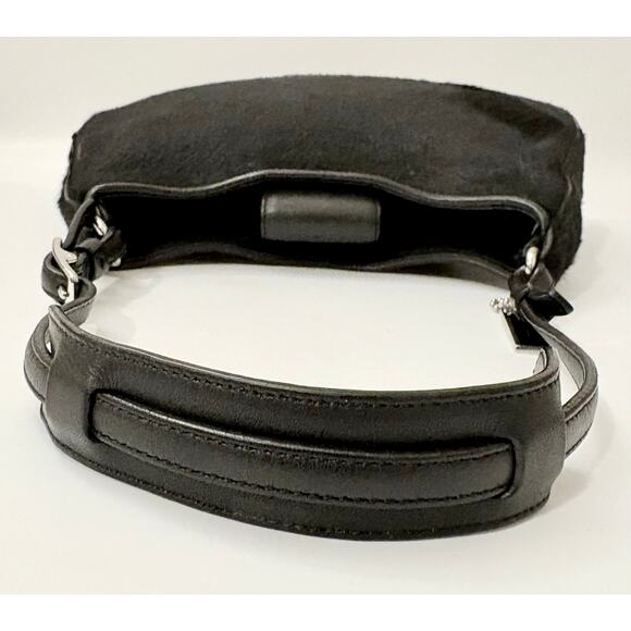 Y2K Coach Legacy Demi Black Pony Hair Shoulder Bag - F0K-8124 EUC - AMAZING Cond - Picture 7 of 7